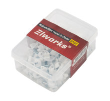 Kabelklemmer runde Ø5-7 mm 100 stk. 